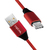 LogiLink CU0148 kabel USB 1 m USB 2.0 USB A USB C Czarny, Czerwony