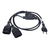 Akyga AK-RD-05A power cable Black 1.2 m