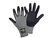 Showa 4705 XL beschermende handschoen Werkplaatshandschoenen Grijs Nitril, Polyester