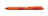 Pentel EnerGel X Stylo à bille retractable avec clip Orange