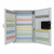Rottner T06023 key cabinet/organizer Metal Light grey