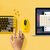 Logitech POP Keys Wireless Mechanical Keyboard With Emoji Keys klawiatura Bluetooth QWERTY Angielski Żółty