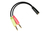 Alcasa AD-HS02 audio kabel 0,2 m 2 x 3.5mm 3.5mm Zwart