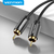 Vention Coaxial Digital Audio Cable 2M Black Metal Type