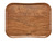 Versa Century Polyester Holzoptik Tablett 33 x 43 cm Braun Olive von Cambro Das