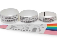 Z-Band Soft - Armband-Kassetten mit Selbstklebe-Verschluß, weiss, für empfindliche Haut, 25 x 178mm