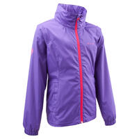 Arpenaz 500 Light Girls' Hiking Jacket - Purple - 10 Years