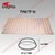 TYM TF19 TOP FIX - Tope Adhesivo de Protección Cilíndrico Transparente 12,7 mm de diámetro x 6,4 mm de altura - Lámina