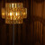 Nachttischlampe "Kristall" in Gold/ Silber 10039445_0