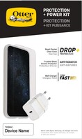 OtterBox Protection + Power Kit Apple iPhone SE (2020)/8/7 (React Transparent / Trusted Glass / EU USB-C Wall Charger 20W - Wit) - beschermhoesje + Gehard glazen screenpRedector...