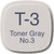 COPIC Marker Classic 20075100 T-3 - Toner Grey No.3