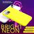 Hülle Neon für iPhone 15 Plus Silikon Schutzhülle Bunt Slim Case Handyhülle Soft Gelb