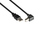 kabelmeister® Anschlusskabel USB 2.0 Stecker A an Stecker B nach unten gewinkelt, 3m