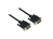 Anschlusskabel DVI-I 24+5 Stecker an Stecker, schwarz, 5m, Good Connections®