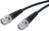 Koaxialkabel, HD-BNC plug (gerade) auf HD-BNC-Stecker (gerade), 50 Ω, RG-58C/U,