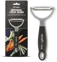 Profi Y-Schäler Julienne; 16.4x7.5x2.5 cm (LxBxH); schwarz