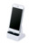 Smartphoneständer smart-Line, innovativ, ergonomisch, 3 Adapter, weiß