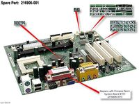 System Board 810E **Refurbished** Motherboards