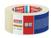 tesa® 4323 Masking Tape Basic Afplaktape, 50 mm x 50 m, Lichtcrème (rol 50 meter)