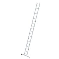 Lean to ladder with rungs