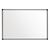 Olympia Magnetic Board in White with Aluminium Frame Lightweight - 600x900mm