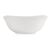 Olympia Whiteware Square Bowls with Rounded Edges - 220mm Pack of 12