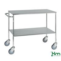 Kongamek stainless steel laminated shelf trolleys