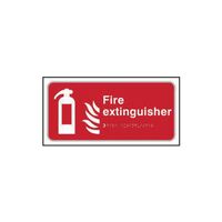 Fire Extinguisher Sign