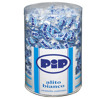 Caramelle confettate Pip - alito bianco - barattolo 800 pezzi