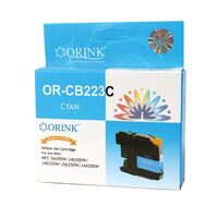 Orink LC223XL utángyártott Brother tintapatron cián (BROLC223XLCY)