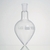100ml Pear shape flasks with standard ground joint borosilicate glass 3.3