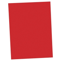 Lyreco mappa, pólya nelkul, A4, piros, 100 darab/csomag