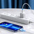 Kabel przewód do telefonów iPhone MFi USB-C - Lightning 27W PD 2m biały