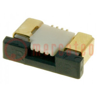 Connector: FFC/FPC; horizontal; PIN: 4; top contacts,ZIF; SMT; 0.5A