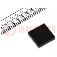 IC: PIC microcontroller; 1.5kB; 2÷5.5VDC; SMD; QFN20; PIC16