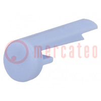 Pointer; plastic; blue; push-in; pin; A10
