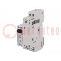 Relay: installation; monostable; NC + NO; Ucoil: 12VAC; Z-RK; 20A