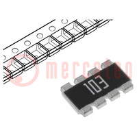 Resistor network: Y; SMD; 10kΩ; ±5%; No.of resistors: 4; Case: 2012