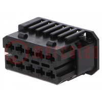 Connector: automotive; MCP 2.8; female; plug; for cable; PIN: 10