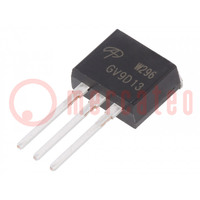 Transistor: N-MOSFET; unipolar; 100V; 46.5A; 41.5W; TO262