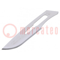 Blade; L: 40mm; W: 7.5mm; Thk: 0.4mm; 100pcs.