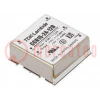 Converter: DC/DC; 15.6W; Uin: 9÷36V; Uout: 12VDC; Uout2: -12VDC; THT