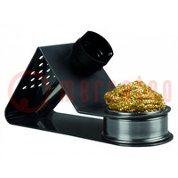 Soldering iron stand; for soldering irons; stable structure