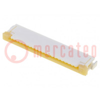 Connector: FFC/FPC; horizontal; PIN: 20; top contacts,ZIF; SMT
