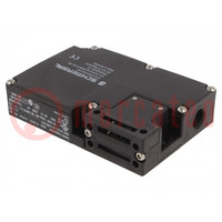 Safety switch: bolting; AZM 161; NC x4 + NO x2; IP67; plastic