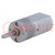 Motor: DC; with gearbox; 12VDC; 1.6A; Shaft: D spring; 450rpm; 31: 1