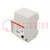 Ammeter; for DIN rail mounting; I AC: 0÷30A; Class: 1.5; 50÷60Hz
