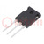 Transistor: NPN; bipolaire; 100V; 10A; 80W; TO247-3