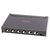 ROLINE Mini Patchpanel, Cat.6A/Cl.EA, 0.5U, 6x RJ45 ports, shielded, black