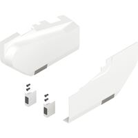 Produktbild zu BLUM AVENTOS HS Set placchette per SERVO-DRIVE, plastica bianca